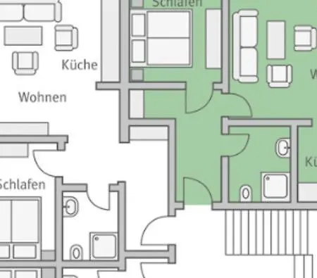 Jagdschloss Odin Apartamento *